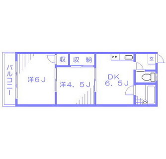 東京都足立区柳原１丁目 賃貸マンション 2DK