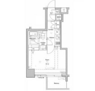 東京都北区東十条２丁目 賃貸マンション 1K