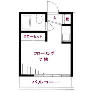 東京都北区田端１丁目 賃貸アパート 1R