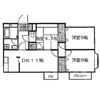 東京都足立区一ツ家３丁目 賃貸マンション 3LDK