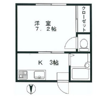 東京都北区田端新町３丁目 賃貸マンション 1K