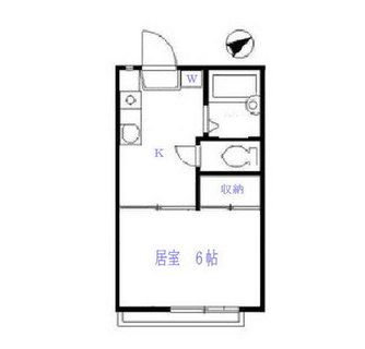 東京都大田区南馬込４丁目 賃貸アパート 1K