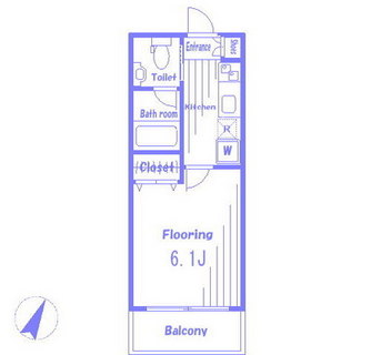 東京都豊島区池袋２丁目 賃貸マンション 1K