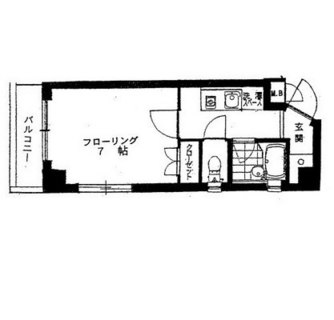 東京都練馬区豊玉上２丁目 賃貸マンション 1K