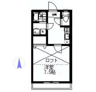 東京都三鷹市上連雀２丁目 賃貸アパート 1K