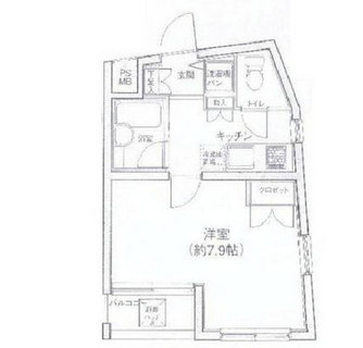 東京都目黒区南１丁目 賃貸マンション 1K