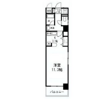 東京都台東区根岸２丁目 賃貸マンション 1K