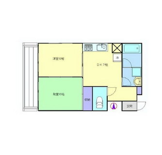 東京都江東区海辺 賃貸マンション 2DK