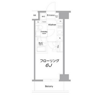 東京都江東区森下２丁目 賃貸マンション 1K