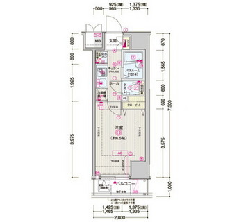 東京都豊島区池袋４丁目 賃貸マンション 1K