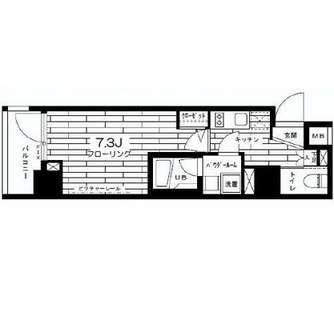 東京都台東区根岸３丁目 賃貸マンション 1K