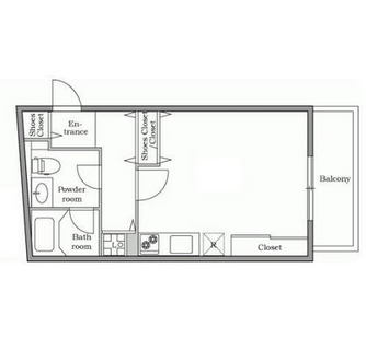 東京都目黒区大岡山１丁目 賃貸マンション 1R