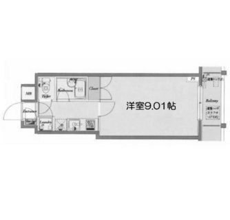 東京都北区滝野川２丁目 賃貸マンション 1K