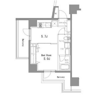 東京都江東区亀戸７丁目 賃貸マンション 1DK