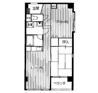 東京都北区豊島１丁目 賃貸マンション 2DK