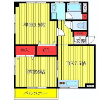 東京都北区中十条２丁目 賃貸マンション 2DK