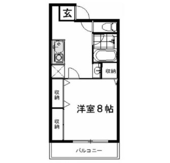 東京都北区岩淵町 賃貸マンション 1DK