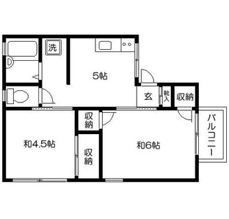 東京都足立区中川２丁目 賃貸マンション 2K