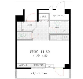 東京都板橋区常盤台１丁目 賃貸マンション 1R