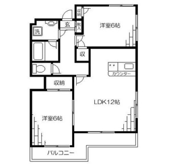 東京都練馬区早宮１丁目 賃貸マンション 2LDK