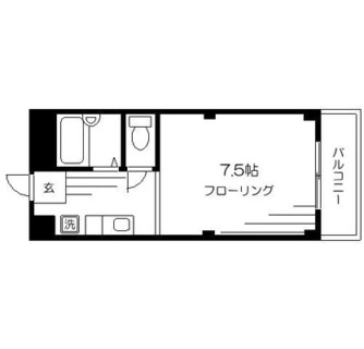 東京都豊島区西巣鴨２丁目 賃貸マンション 1K