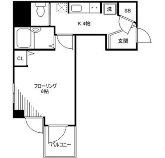 東京都北区赤羽南１丁目 賃貸マンション 1K