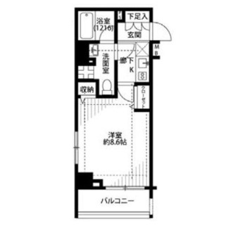 東京都板橋区氷川町 賃貸マンション 1K