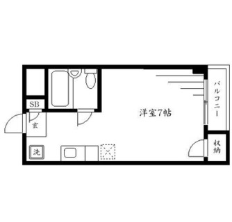 東京都杉並区阿佐谷北１丁目 賃貸マンション 1R