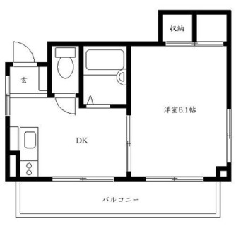 東京都新宿区市谷山伏町 賃貸マンション 1DK