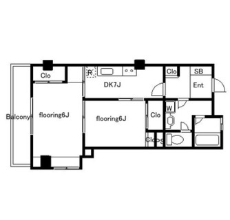 東京都板橋区大山町 賃貸マンション 2DK