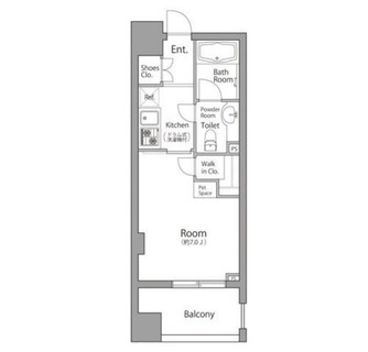 東京都板橋区中丸町 賃貸マンション 1K