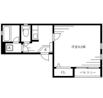 東京都北区中里１丁目 賃貸マンション 1K