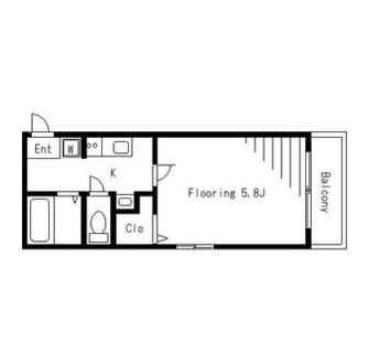 東京都練馬区田柄１丁目 賃貸アパート 1K