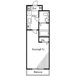 東京都練馬区羽沢２丁目 賃貸マンション 1K