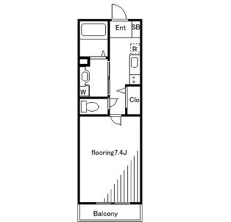 東京都板橋区常盤台３丁目 賃貸マンション 1K