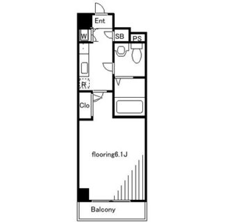 東京都新宿区中落合３丁目 賃貸マンション 1K