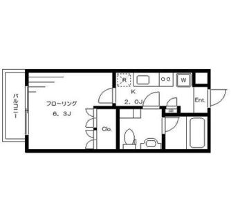 東京都足立区千住宮元町 賃貸マンション 1K