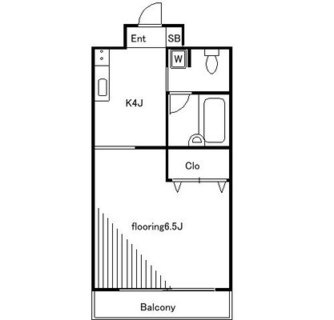 東京都北区上十条１丁目 賃貸マンション 1K