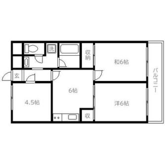 東京都北区赤羽西６丁目 賃貸マンション 3DK