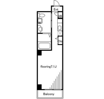 東京都板橋区熊野町 賃貸マンション 1K