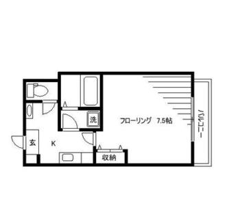 東京都台東区日本堤２丁目 賃貸マンション 1K