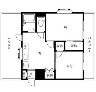 東京都板橋区上板橋２丁目 賃貸マンション 2DK