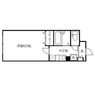 東京都北区田端新町１丁目 賃貸マンション 1SK