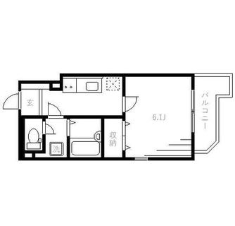 東京都文京区白山２丁目 賃貸マンション 1K