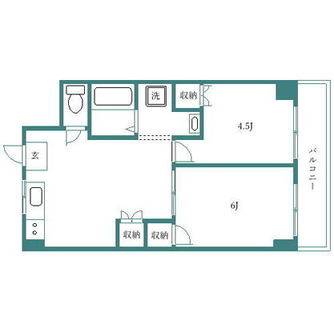 東京都足立区西綾瀬２丁目 賃貸マンション 2DK