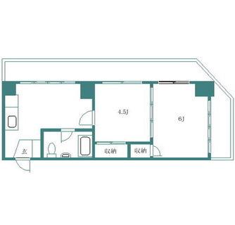 東京都豊島区北大塚２丁目 賃貸マンション 2K