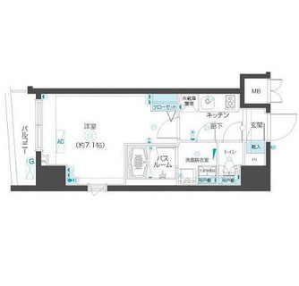 東京都新宿区市谷本村町 賃貸マンション 1K