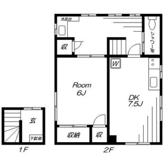 東京都豊島区東池袋２丁目 賃貸アパート 1DK