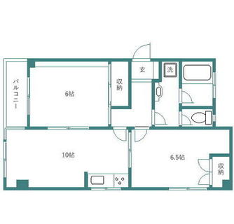 東京都文京区千石１丁目 賃貸マンション 2LDK