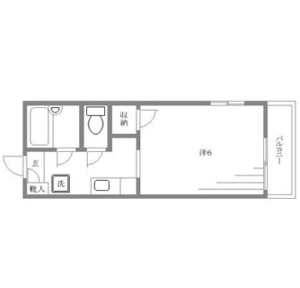 東京都豊島区上池袋１丁目 賃貸マンション 1K